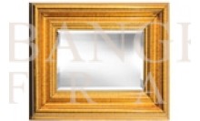 กรอบกระจกเงาสีทองอร่าม